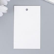 Бирка картон 