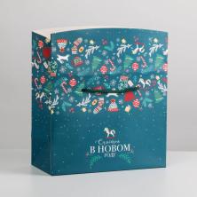 Коробка-пакет 23*18*11см 