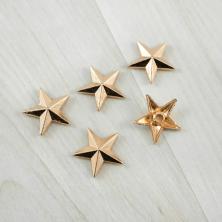 Звезда 17*17мм арт.1899-000608 золото (10шт)