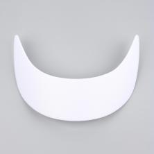 Козырек д/кепки 180*55мм арт.10656684 белый