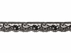Кружево капрон  30мм арт.LCE-12 черный