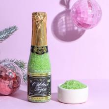 Соль для ванн шампанское "С новым годом" арт.4409087 (300гр) яблоко