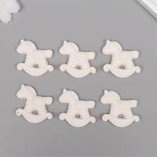 "Лошадка" 30*30мм арт.10473353 белый