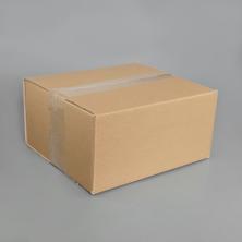 Коробка крафт (гофра) 25*22*12см арт.5583