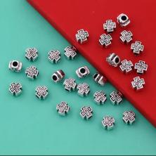 Бусины металл 