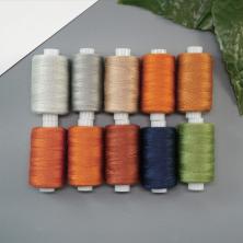 Нитки джинсовые 274м ассорти (10шт)