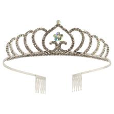 Диадема 35мм арт.ФУ-10659 серебро