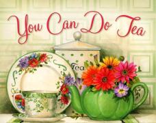 "Любимый сервиз" 40*30см арт.АЖ-1428 Картина стразами "Алмазная живопись"