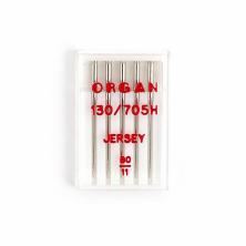 Иглы джерси №80/11 130/705H ORGAN (5игл)