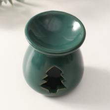 Аромалампа "Ёлочка" 7*6,5*6см арт.10323561 т.зеленый