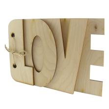 Заготовка дерево "Альбом LOVE" 210*150мм 4листа арт.13803