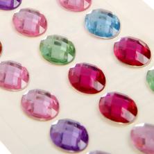 Стразы  13*18мм "Овал" арт.1902314 ассорти