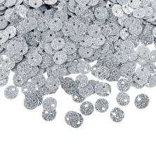 Пайетки с блестками 6мм (25гр(±5гр)