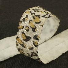 Косая бейка стрейч "Леопард" 15мм арт.489 ФАСОВКА