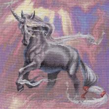 "Золотая серия" F/Ф-0804 "Легенда" Набор для вышивания мулине PANNA 34*34см