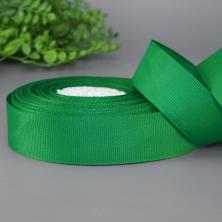 Лента репсовая 25мм зеленый