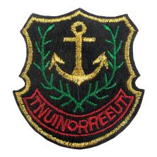 Термоаппликация "Эмблема с якорем" 55*60мм арт.L210