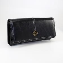 Кошелек женский 19*10см арт.ИВ-463 черный