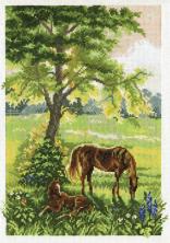 PANNA арт.PS/ПС-1026 "Всегда рядом" Набор для вышивания мулине 23*32см