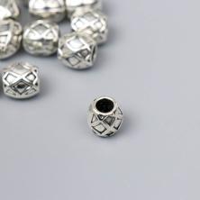 Бусины металл 