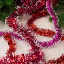 Мишура 25мм/50мм (3м) арт.ФУ-8398 ассорти