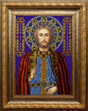 Вышиваем бисером арт.A-5 "Святой Игорь" Набор для вышивания бисером 19*27см