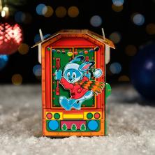 Коробка складная 12*17*7,5см "Новогодний паровозик" арт.9094805