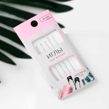 Иглы ручные для бисера №55 52мм арт.5076211 (5игл)