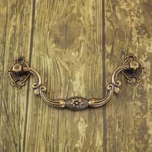 Ручка для шкатулок 35*88мм арт.SF-7972 бронза