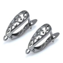 Заготовка для серег с английской застежкой (нержавеющая сталь) 20мм арт.ИВ-127 т.никель