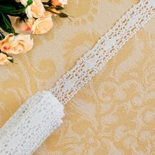 Кружево лен  18мм арт.SF-2891 белый