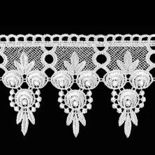 Кружево гипюр 105мм арт.CLH-1102 белый