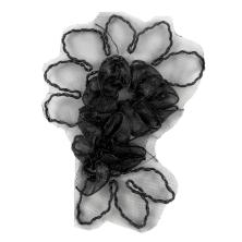 Аппликация 10*7см арт.F-089/1 черный