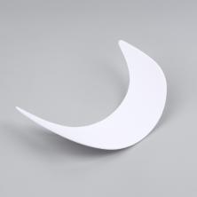 Козырек д/кепки 180*55мм арт.10656684 белый