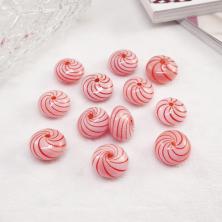 Бусины стекло лэмпворк  12*15мм арт.DBS-01