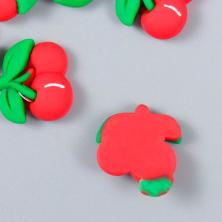 "Вишенки" 20*15мм арт.7985147 красный/зеленый