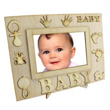 Фоторамка "BABY" с подставкой 26*20см арт.13999 фанера