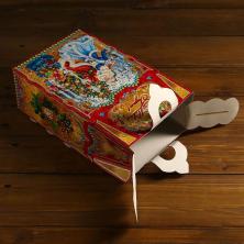 Коробка складная 32*14,5*8см "Дед Мороз" арт.5312452