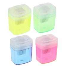 Точилка двойная с контейнером 23*22мм арт.YL96139 микс