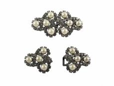 Застежка 52*27мм со стразами арт.JRTB-1067