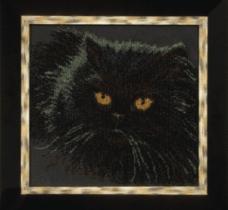 Б-059 "Черныш" Набор для вышивания бисером "Чарiвна мить" 27,4*26,2см