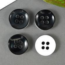 Пуговица арт.616438 11мм 18L черный
