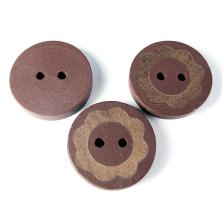 Пуговица дерево арт.WB-057 12мм 20L