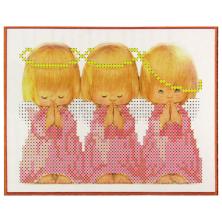 Набор для вышивания бисером частичная вышивка "Почти идеальный"  12*16,6см арт.Кбан-5009