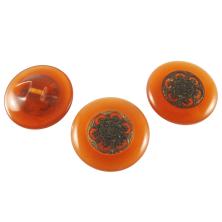 Пуговица арт.P-407 т.оранжевый