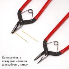 Круглогубцы с вогнутым носиком 14см арт.SF-7011