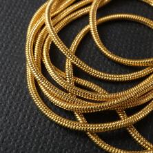 Цепь металл 1,5мм арт.ИВ-927 золото (нерж.сталь)