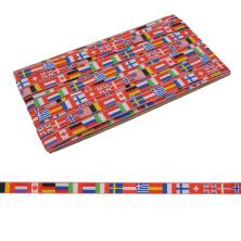 Лента 10мм арт.ФУ-6911 "Флаги"