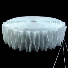 Тесьма шторная 60мм "гармошка" 3 нити арт.C-2003 "YELDA"