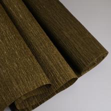 Креп 50см*2,5м арт.SF-5688 коричневый-23